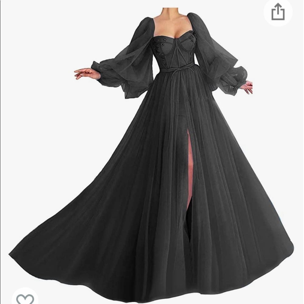 Black fairy dress